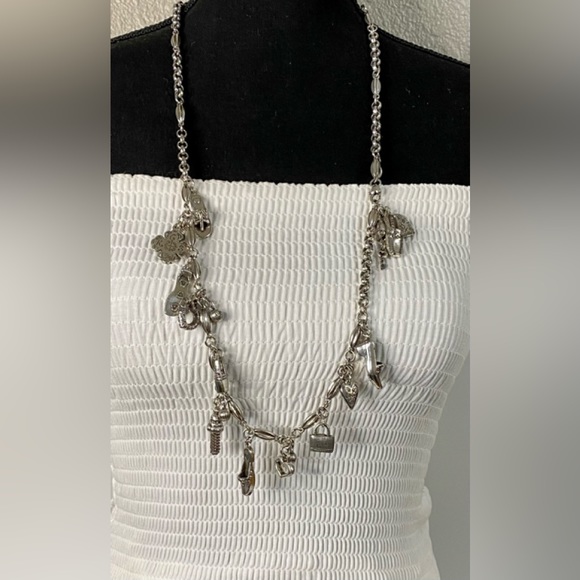 Brighton Variety Charms long Necklace - Picture 2 of 3